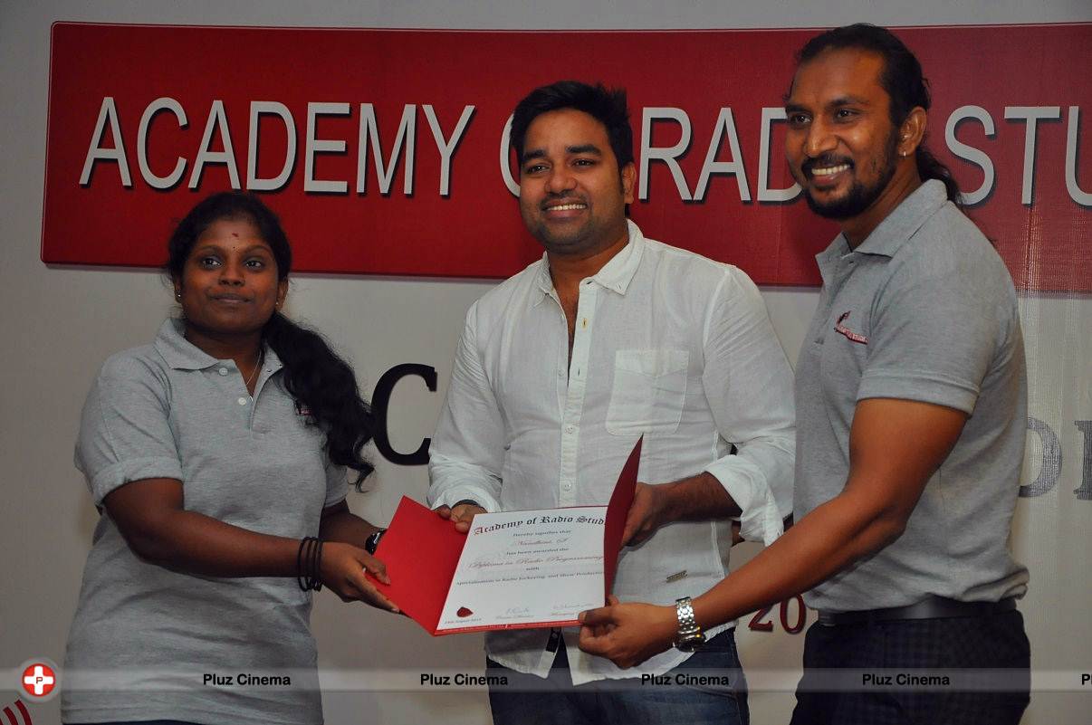 Actor siva at academy of radio studies 1st convocation photos | Picture 549452
