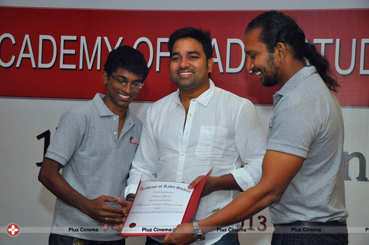 Actor siva at academy of radio studies 1st convocation photos | Picture 549453