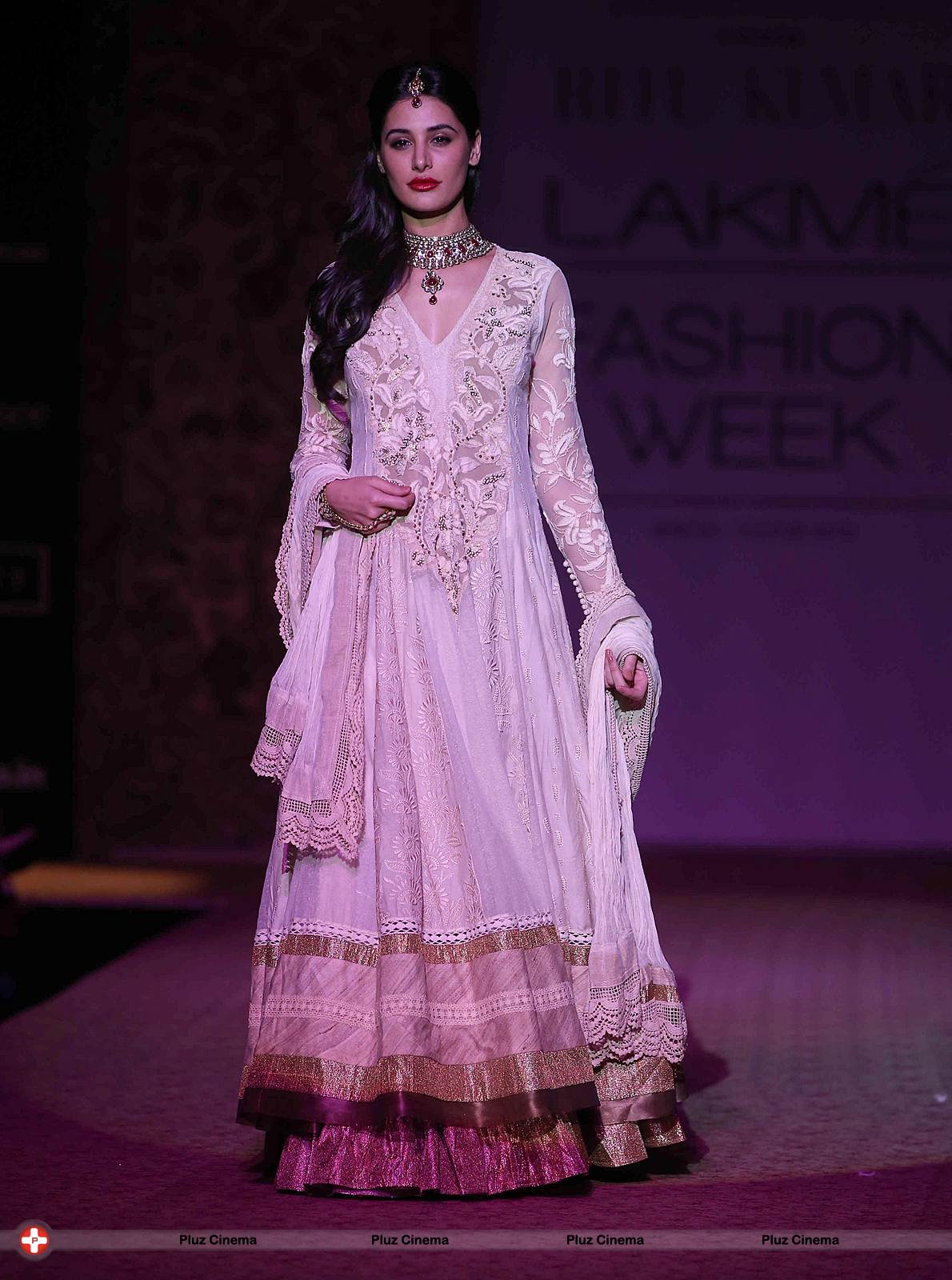 Nargis Fakhri during Lakme Fashion Week Winter Festive 2013 Day 5 Photos | Picture 552153