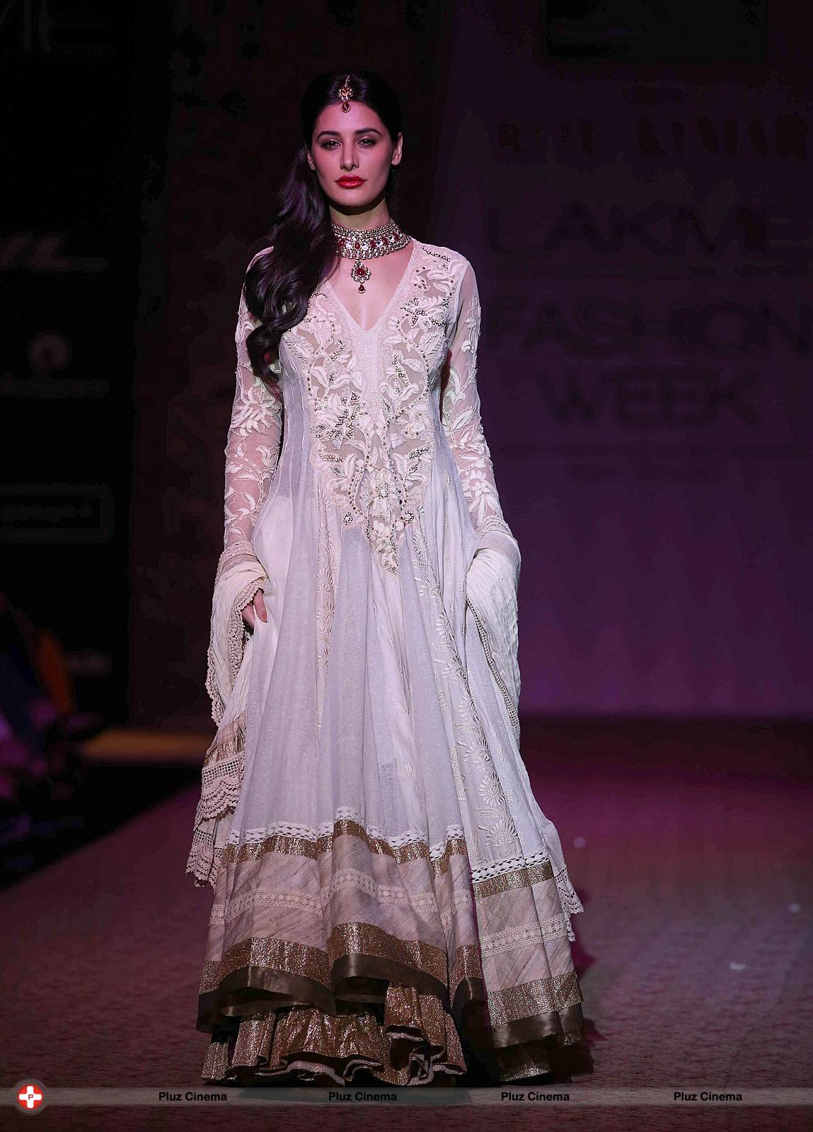 Nargis Fakhri during Lakme Fashion Week Winter Festive 2013 Day 5 Photos | Picture 552154