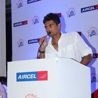 Cricketer Bhadrinath at Aircel launches its national consumer initiatives photos | Picture 407015