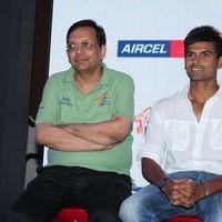 Cricketer Bhadrinath at Aircel launches its national consumer initiatives photos | Picture 407019