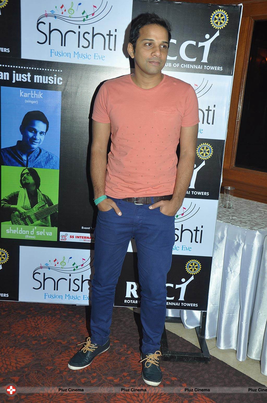 Karthik (Singer) - Shrishti Fusion Music Event Press Meet Photos | Picture 561983