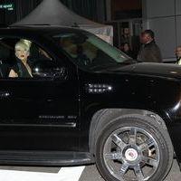 Lady Gaga arrving at KIIS FM's Jingle Ball 2011