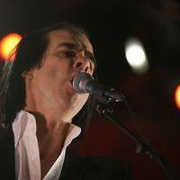 Nick Cave and Grinderman performing at annual 'Homebake' Australian music festival