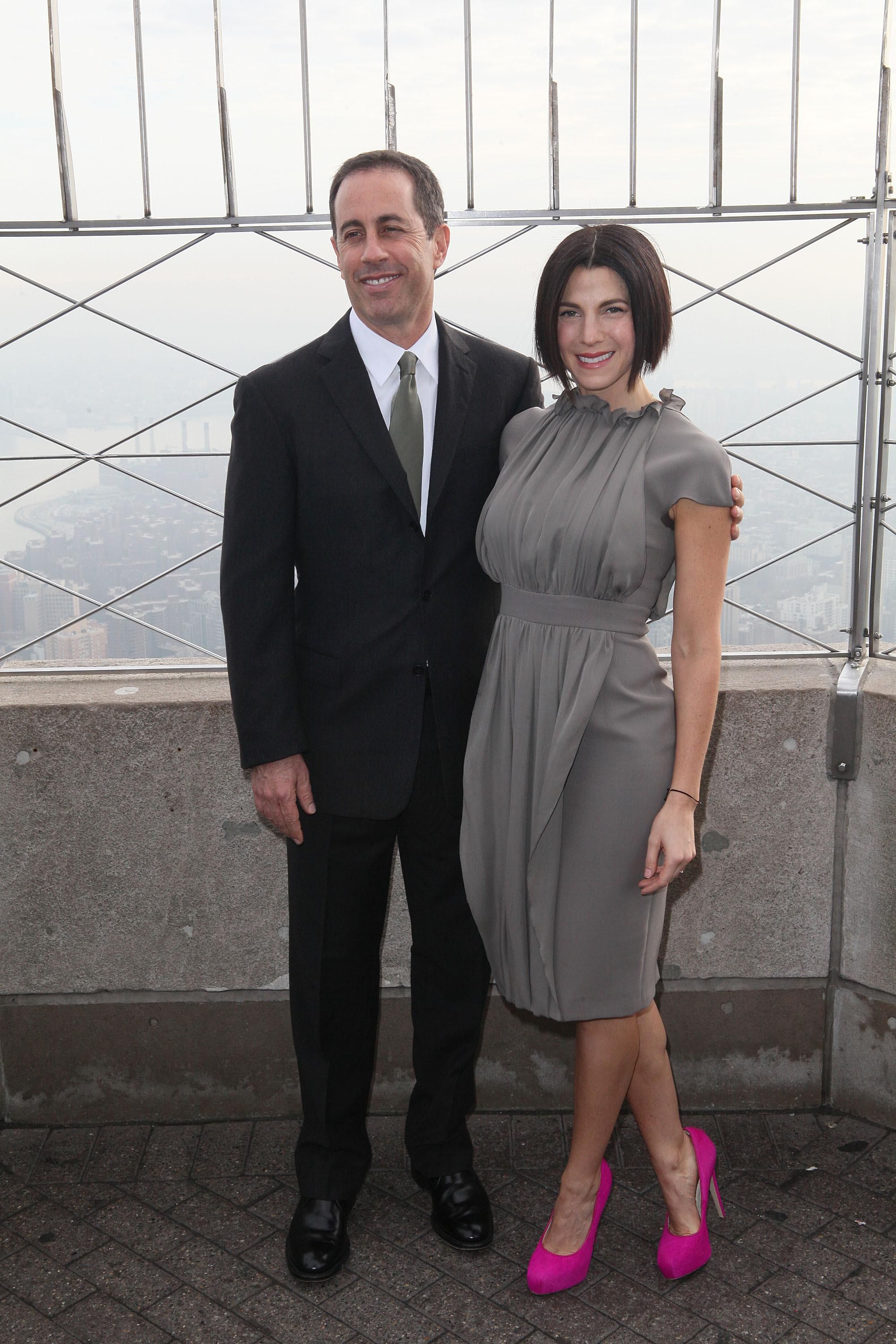 Jerry and Jessica Seinfeld light the Empire Statein honour of Baby | Picture 136091