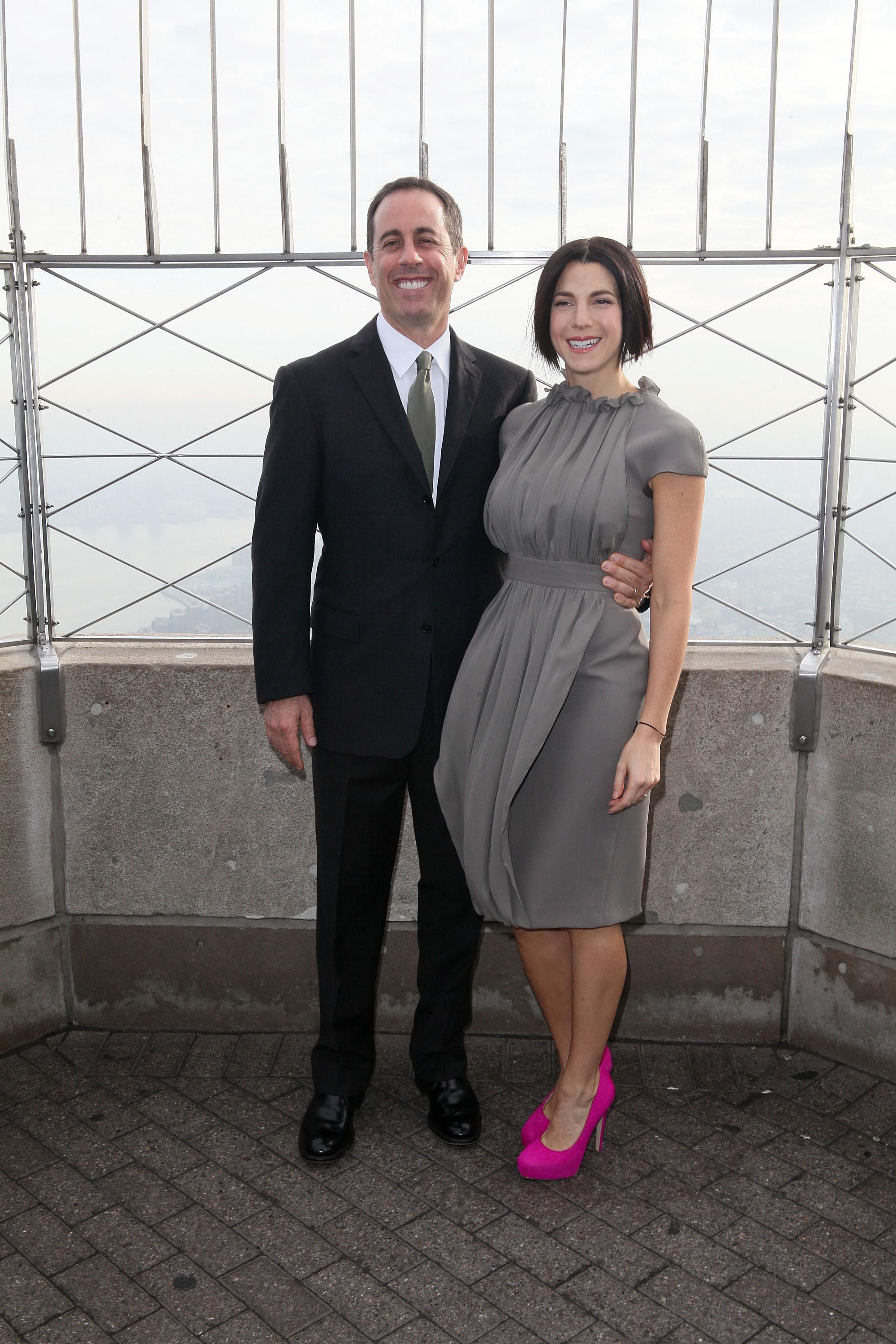 Jerry and Jessica Seinfeld light the Empire Statein honour of Baby | Picture 136092