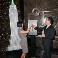 Jerry and Jessica Seinfeld light the Empire Statein honour of Baby | Picture 136096