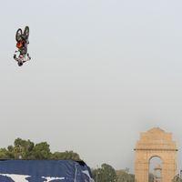 The Red Bull X-Fighters Jams at a motorbike stunt show Photos | Picture 220218