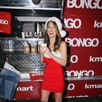 Photos: Audrina Patridge dresses up as a sexy Santa for a Bongo promotion
