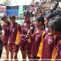 Anjali with Women's Kabadi Players - Pictures | Picture 186984