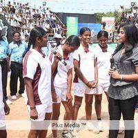 Anjali with Women's Kabadi Players - Pictures | Picture 186986