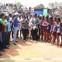 Anjali with Women's Kabadi Players - Pictures | Picture 186996