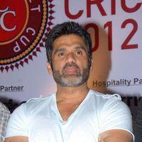 Sunil Shetty - Crescent Cricket Cup 2012 Pressmeet Pictures