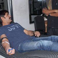 Actors Blood Donation @ Chiranjeevi Blood Bank Pictures | Picture 346445