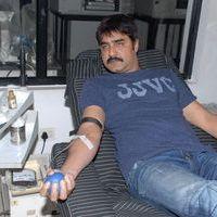 Actors Blood Donation @ Chiranjeevi Blood Bank Pictures | Picture 346447