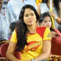 Sameera Reddy - CCL Telugu Warriors Vs Chennai Rhinos Match - Pictures | Picture 161628