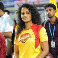 Sonia Deepti - CCL Telugu Warriors Vs Chennai Rhinos Match - Pictures