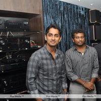 Siddharth at the audio people store - Pictures | Picture 164029