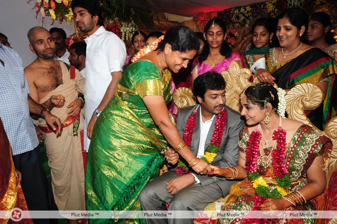 Aryan Rajesh Wedding Reception Photos | Picture 164763
