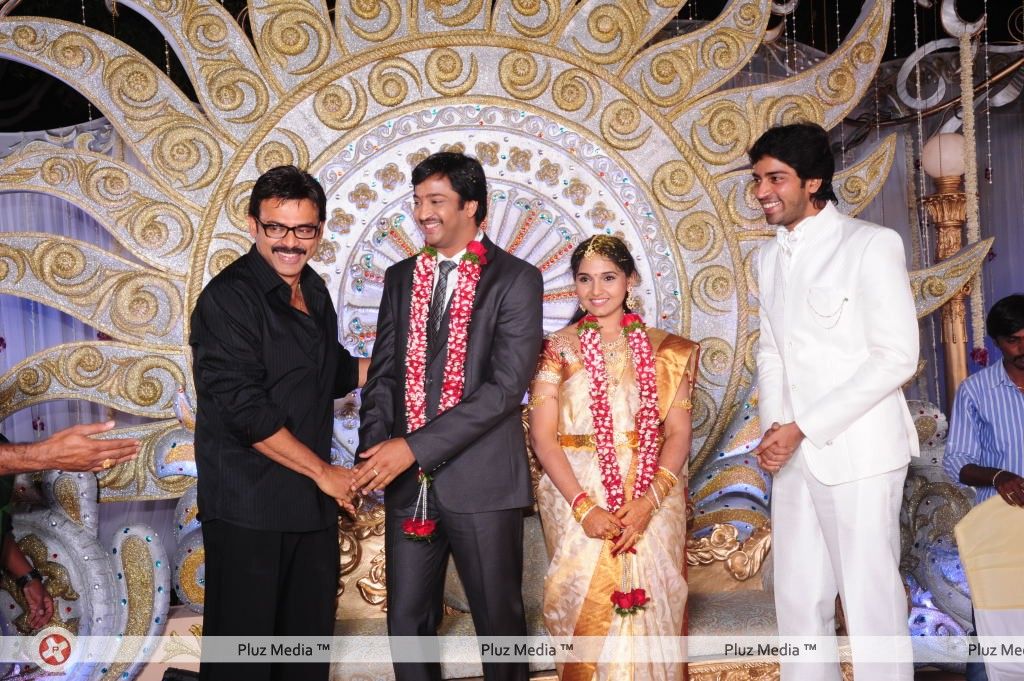 Aryan Rajesh Wedding Reception Photos | Picture 164823