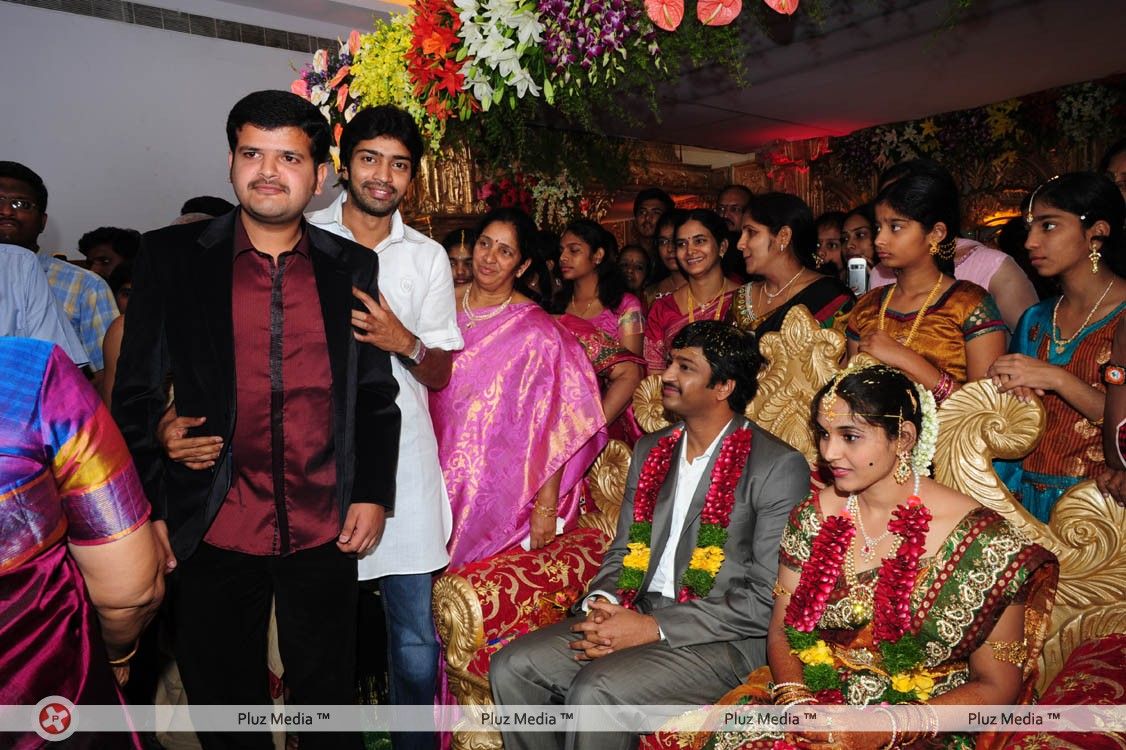 Aryan Rajesh Wedding Reception Photos | Picture 164824