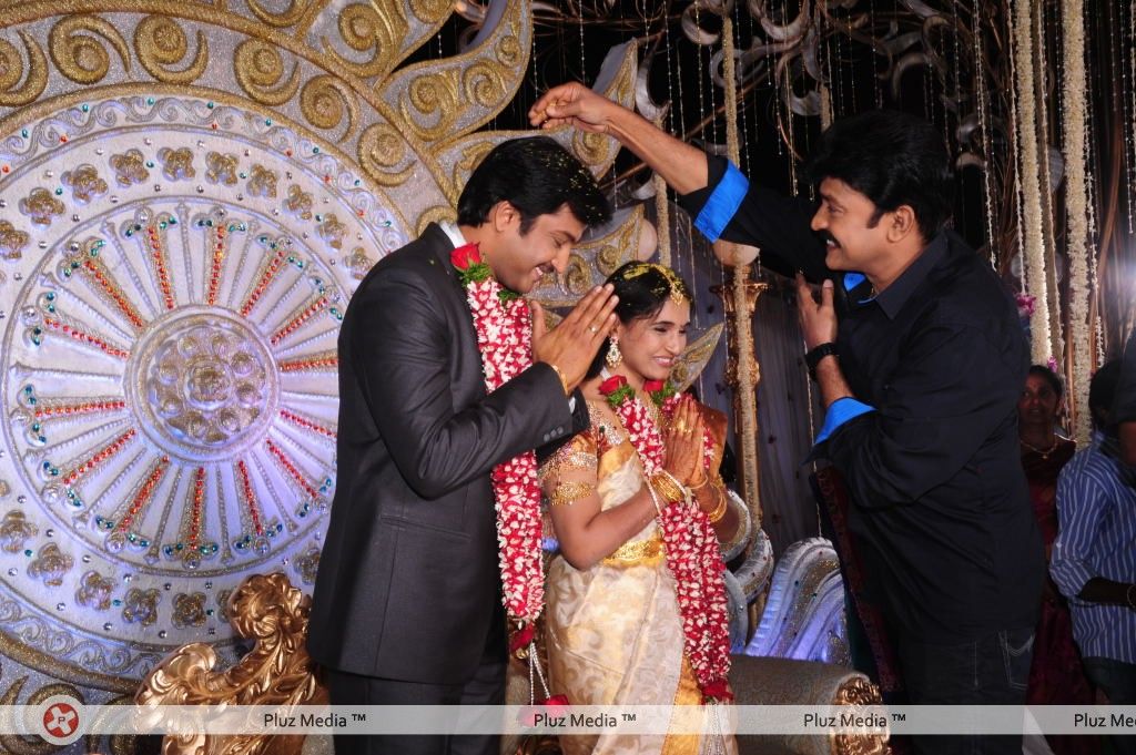 Aryan Rajesh Wedding Reception Photos | Picture 164858