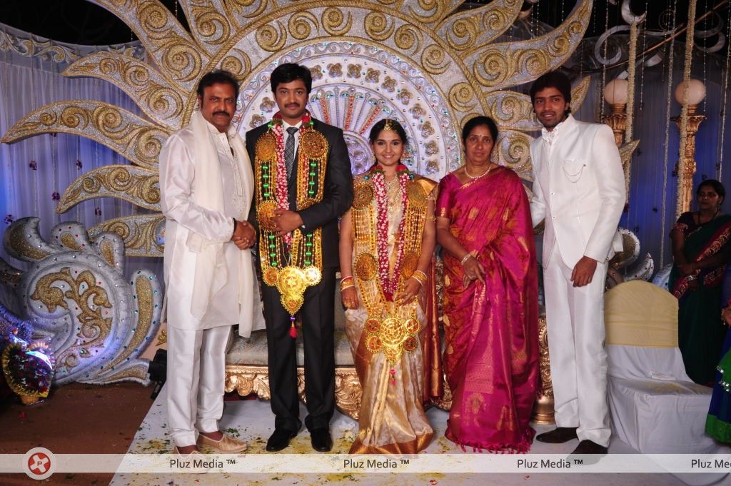 Aryan Rajesh Wedding Reception Photos | Picture 164868