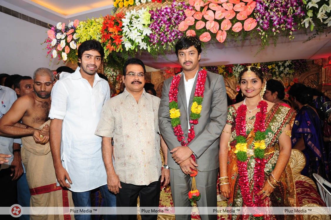 Aryan Rajesh Wedding Reception Photos | Picture 164871