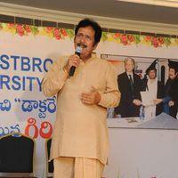 Giri Babu Receives Honorary Doctorate - Pictures