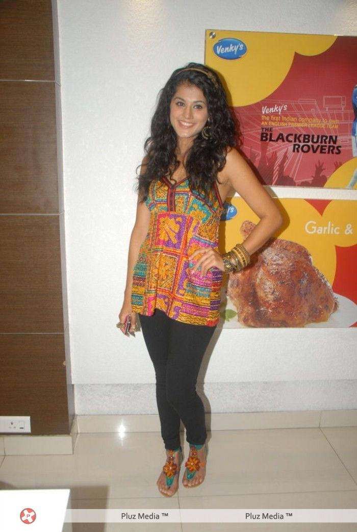Tapsee at Venky's Xprs Hyderabad - Pictures | Picture 168056