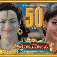 Sri Rama Rajyam 50 Days Posters