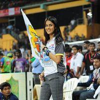 Genelia D Souza - Sanjana, Priyamani, Genelia & Lakshmi Rai at CCL Match - Photos | Picture 155403