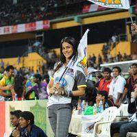 Genelia D Souza - Sanjana, Priyamani, Genelia & Lakshmi Rai at CCL Match - Photos | Picture 155412