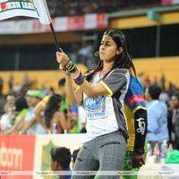 Genelia D Souza - Sanjana, Priyamani, Genelia & Lakshmi Rai at CCL Match - Photos | Picture 155415