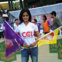 Priyamani - Sanjana, Priyamani, Genelia & Lakshmi Rai at CCL Match - Photos | Picture 155398