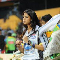 Genelia D Souza - Sanjana, Priyamani, Genelia & Lakshmi Rai at CCL Match - Photos