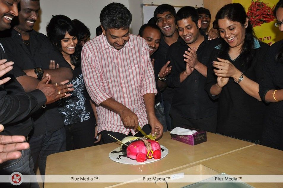 Rajamouli at Radio Mirchi for Eega Promotion Pictures | Picture 230482