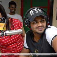 Manchu Manoj - Manoj, Deeksha Seth at Radio Mirchi Pictures