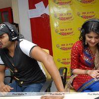 Manoj, Deeksha Seth at Radio Mirchi Pictures