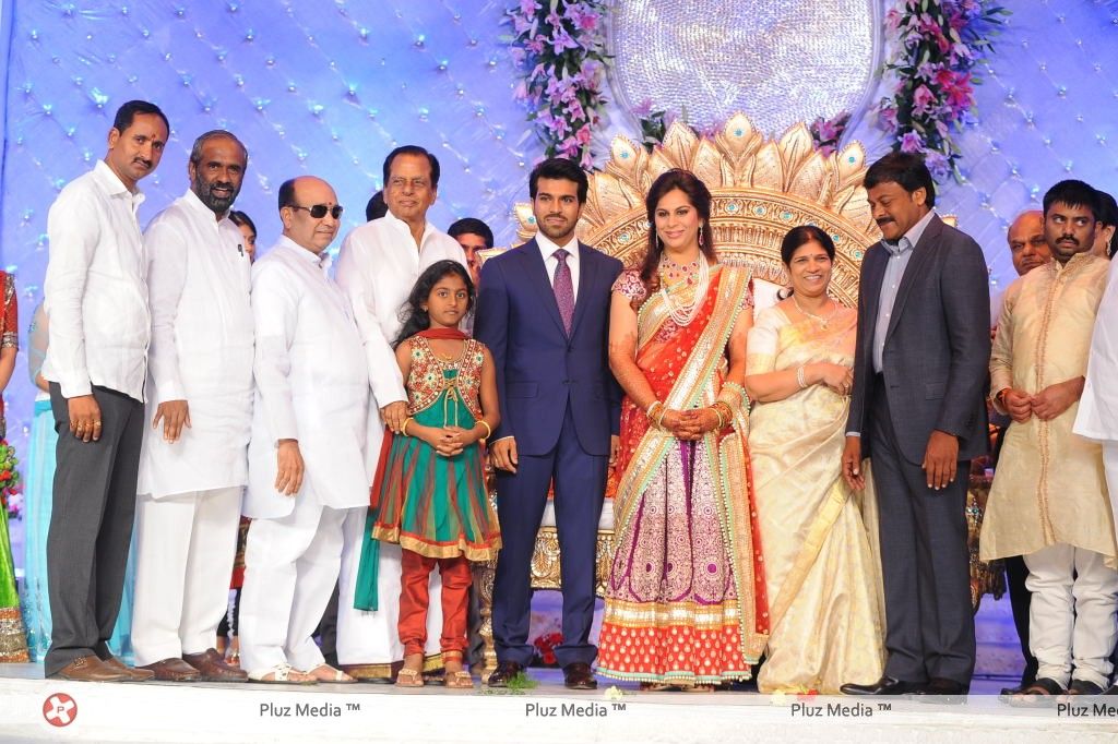 Ram Charan Wedding Reception - Photos | Picture 210654