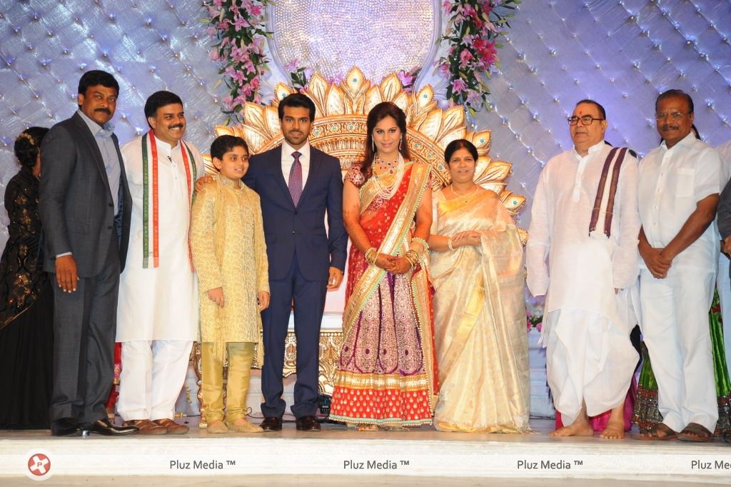 Ram Charan Wedding Reception - Photos | Picture 210657