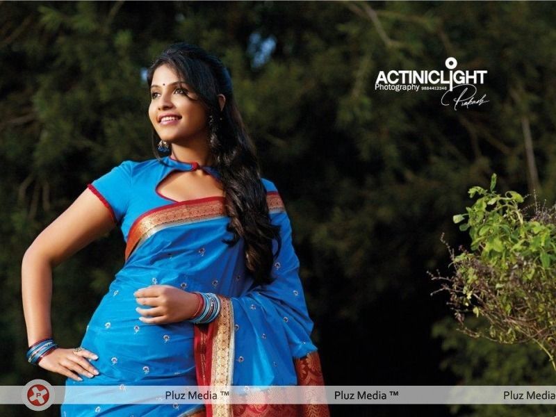 Anjali Hot in Saree Stills | Picture 218037