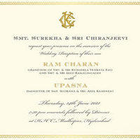 Ram Charan Marriage Invitation Designs - Posters | Picture 200693
