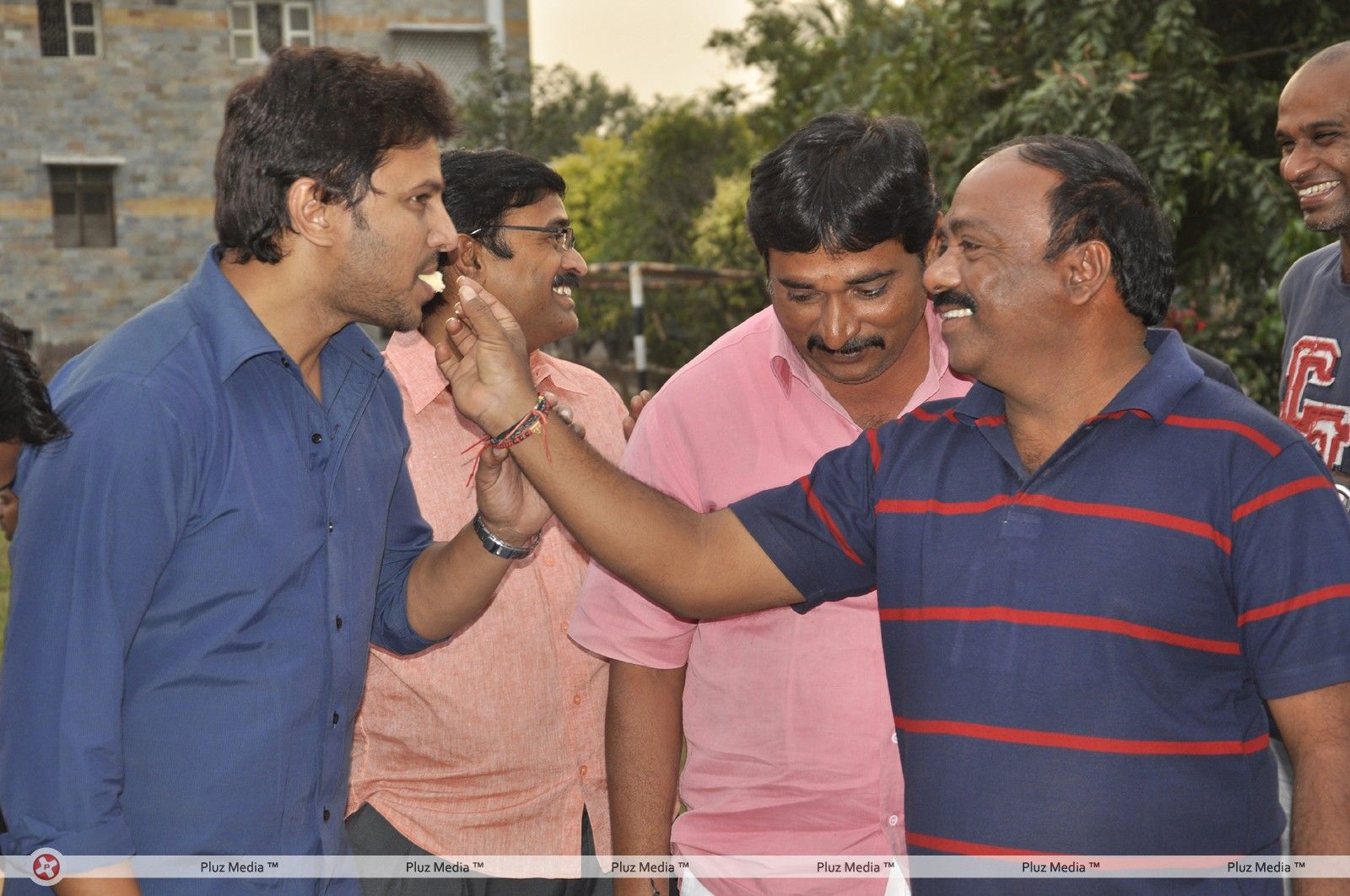 Actor Raja Birthday Celebrations at Parking Shooting Set Stills | Picture 314440