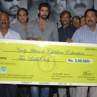 Krishnam vande jagadgurum Movie Team Donate 2 Lakhs Cheque Pictures | Picture 329828