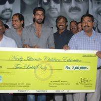 Krishnam vande jagadgurum Movie Team Donate 2 Lakhs Cheque Pictures | Picture 329829