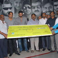 Krishnam vande jagadgurum Movie Team Donate 2 Lakhs Cheque Pictures | Picture 329833