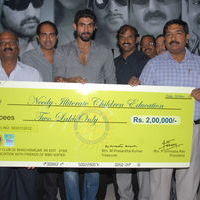 Krishnam vande jagadgurum Movie Team Donate 2 Lakhs Cheque Pictures | Picture 329839