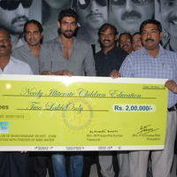 Krishnam vande jagadgurum Movie Team Donate 2 Lakhs Cheque Pictures | Picture 329842